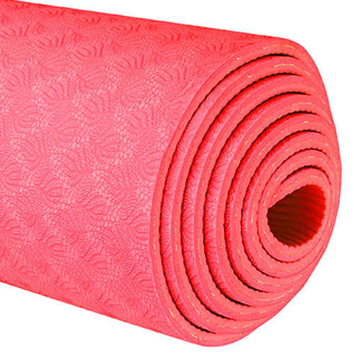 TPE Yoga Mats - Red