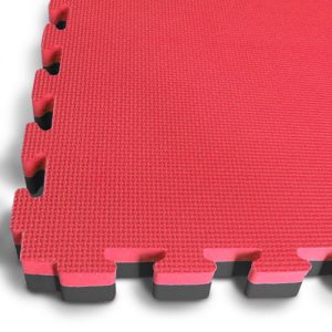 40mm EVA Jigsaw Mats Black / Red