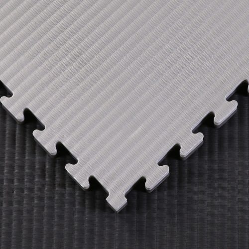 tatami jigsaw mats black and grey