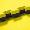 yellow/black tatami puzzle mats