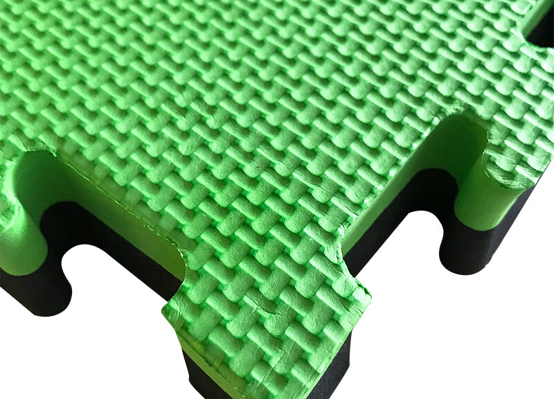 Green & Black EVA mats