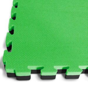 40mm EVA Jigsaw Mats - Green / Black